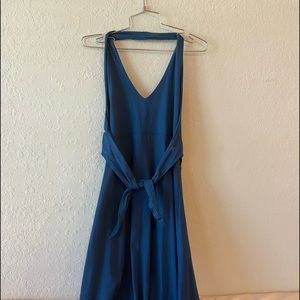 Patagonia Morning Glory Blue Halter Dress